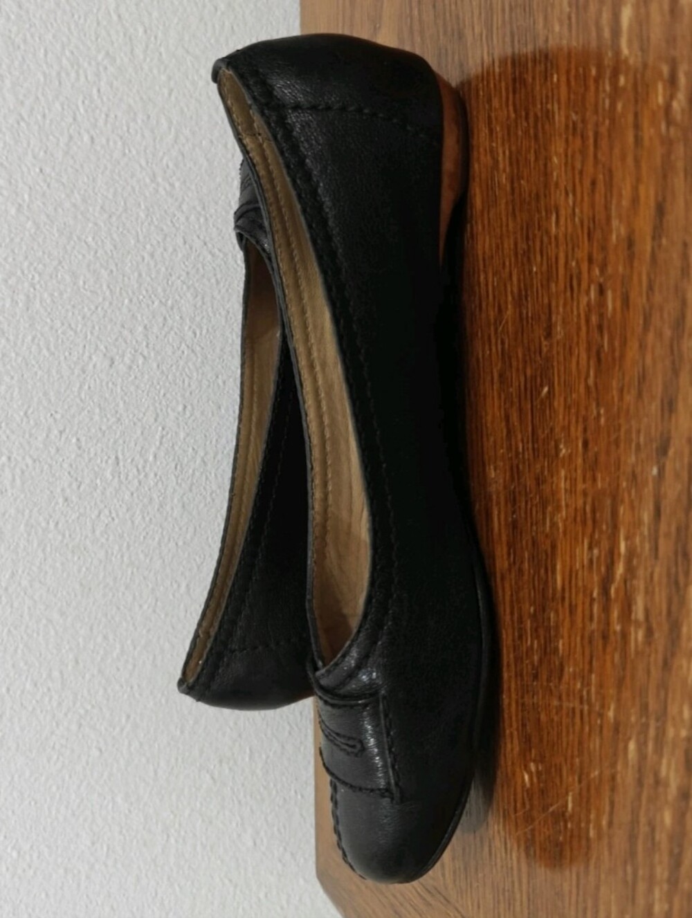 Chloe Black Ballet Flats Leather EU 38 US 7.5 Classic Chloé - Picture 5 of 11
